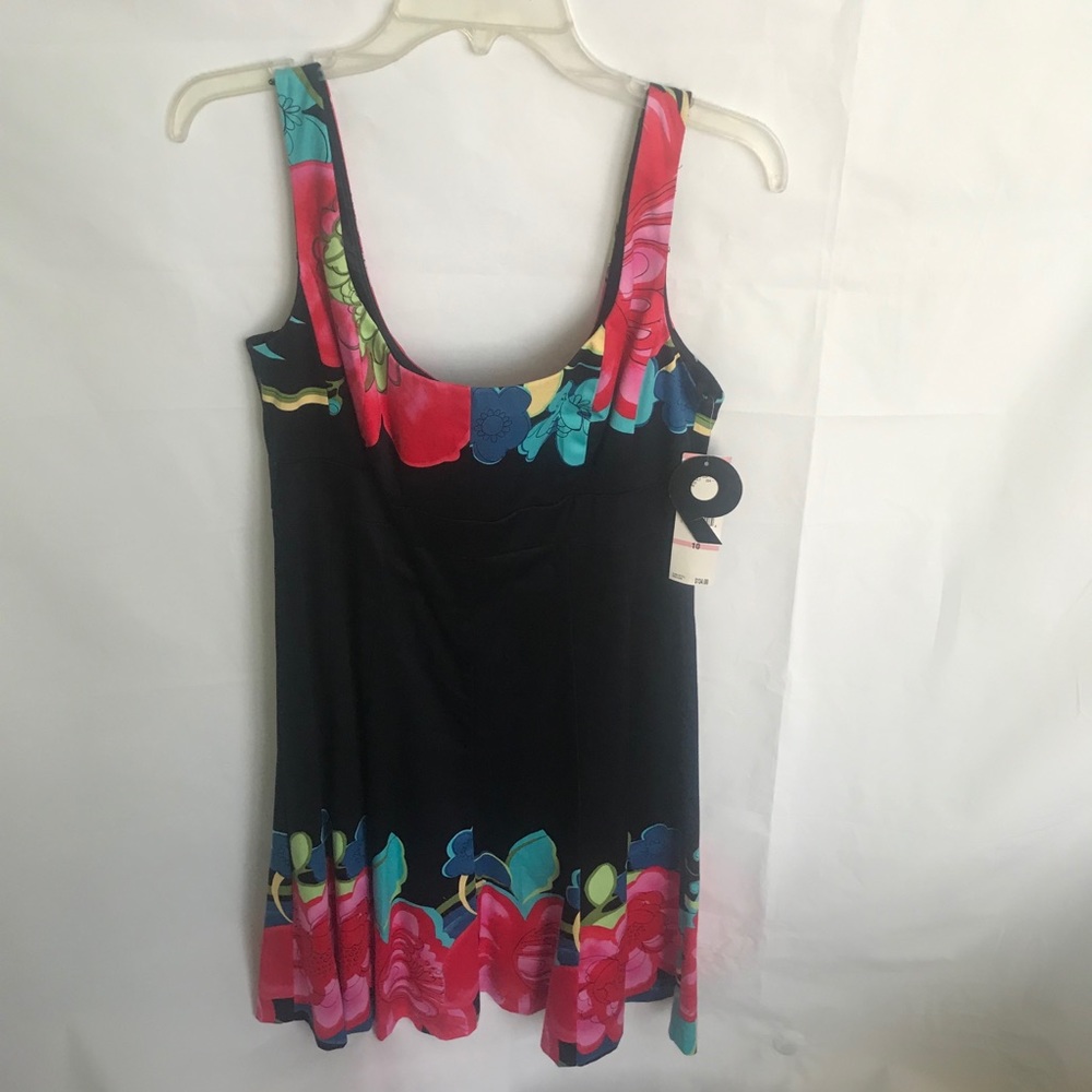 Nine West summer coctail dress with floral print